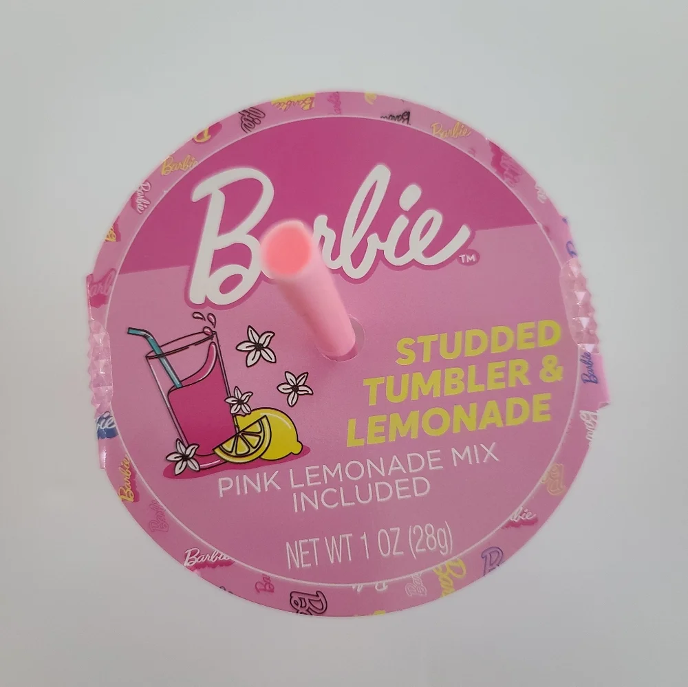 Barbie Studded Tumbler cup Pink